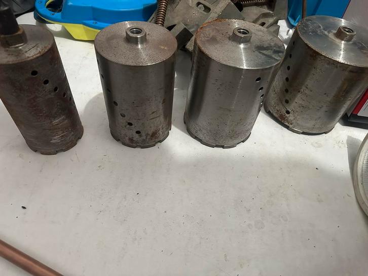 Diamantboren set - Verschillende maten, Doe-het-zelf en Verbouw, Gereedschap | Handgereedschap, Zo goed als nieuw, Ophalen of Verzenden