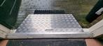Aluminium Drempelhulpen van aluminium / traanplaat, Ophalen of Verzenden, Zo goed als nieuw