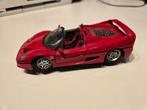 Ferrari F50 cabriolet 1/24, Hobby en Vrije tijd, Modelauto's | 1:24, Ophalen of Verzenden, Gebruikt, Auto, Maisto