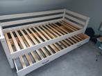 Flexa bed met onderschuifbed, Huis en Inrichting, Ophalen, Gebruikt, 90 cm, Eenpersoons