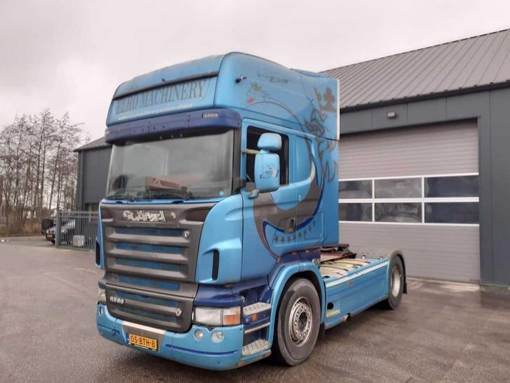 2005 - Scania - V8 - R580 - Vrachtwagen (C), Auto's, Vrachtwagens, Bedrijf, Scania, Overige brandstoffen, Euro 3, Geïmporteerd