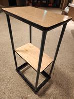 Stoer vintage zwaar ijzeren rek op wielen, Ophalen, Gebruikt