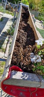 Trog pvc voertrog of plantenbak 4,80 meter lang, Tuin en Terras, Ophalen, Kunststof, Gebruikt, Minder dan 30 cm