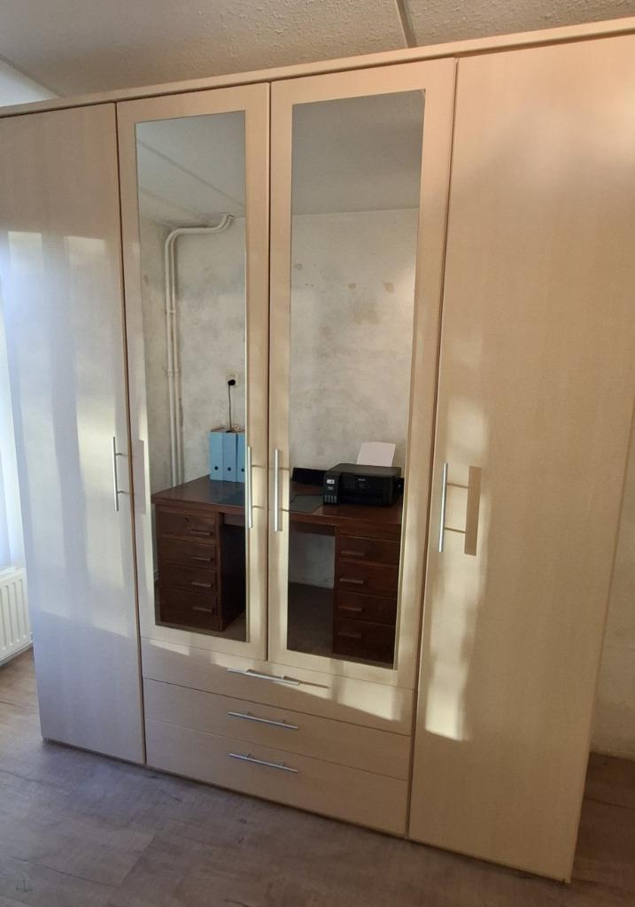 kledingkast, kleerkast met spiegels en laden, igs!, Huis en Inrichting, Kasten | Kledingkasten, Gebruikt, 200 cm of meer, 150 tot 200 cm