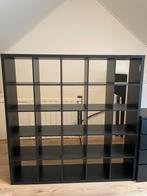 Ikea Kallax 5x5 zwart, Ophalen, 150 tot 200 cm, Zo goed als nieuw, 150 tot 200 cm