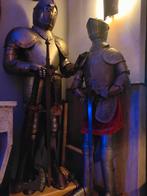 2 echte antieke hand vervaardigde ridder harnassen, eyecatcr, Antiek en Kunst, Antiek | Overige Antiek, Ophalen