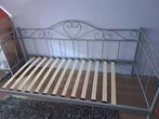 Leuk metalen meidenbed!, Huis en Inrichting, Slaapkamer | Bedden, Ophalen, 90 cm, Eenpersoons, Zwart