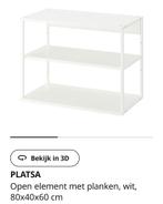 GEZOCHT: 1x Platsa open element 80x60x40cm wit (IKEA), Ophalen, Zo goed als nieuw