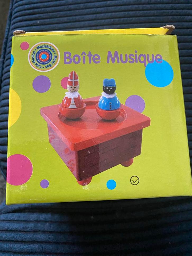 Sinterklaas Muziekdoos - Daar wordt aan de deur geklopt, Diversen, Sinterklaas, Zo goed als nieuw, Ophalen of Verzenden