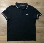 Moncler Polo Maat L - blauw, Kleding | Heren, Ophalen of Verzenden, Gedragen, Maat 52/54 (L), Blauw
