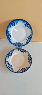 2 Vintage dinerborden borden luneville france 27 cm, Ophalen of Verzenden