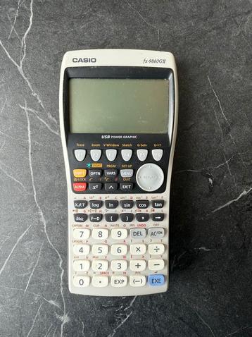 Grafische rekenmachine casio fx-9860G2 beschikbaar voor biedingen