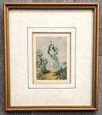 Le Blond print The Tambourine Girl c. 1850s, Antiek en Kunst, Ophalen of Verzenden