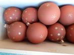 Kerstballen 76 stuks Oker / Oranje  Mat, Diversen, Ophalen, Nieuw