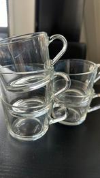 Theeglas 5x theeglazen, Huis en Inrichting, Keuken | Servies, Glas of Glazen, Ophalen of Verzenden, Overige stijlen, Glas