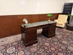 Klassiek Engels Ondiep Chesterfield Bureau, Antiek en Kunst, Ophalen