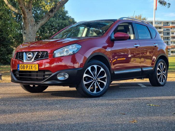 Nissan Qashqai 1.6  2011 Rood, Auto's, Nissan, Particulier, Qashqai, ABS, Achteruitrijcamera, Benzine, B, SUV of Terreinwagen