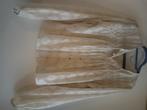 Cotton Club prachtige ecru blouse Maat L maat 38/40/42, Ophalen, Beige, Maat 42/44 (L), Zo goed als nieuw