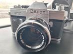 Canon FT QL with 50 mm f1.8 lens original case, Audio, Tv en Foto, Spiegelreflex, Canon, Ophalen of Verzenden, Zo goed als nieuw