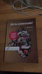 B. Baarda - Dit is onderzoek!, Boeken, Economie, Management en Marketing, B. Baarda, Ophalen of Verzenden, Zo goed als nieuw