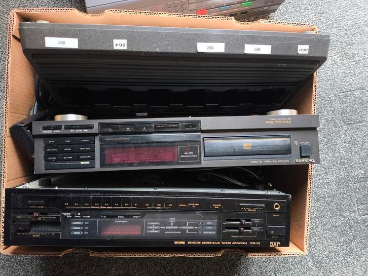 Partij Vintage Electronica: Philips, Panasonic, JVC, Audio, Tv en Foto, Videospelers, Ophalen