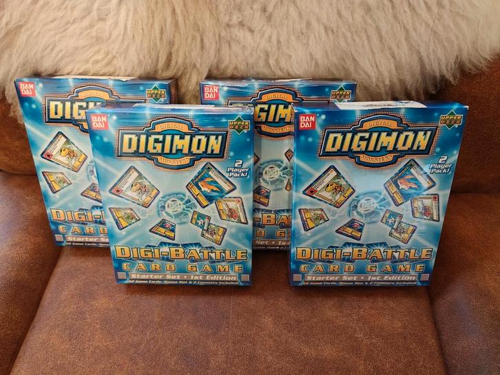 [Digimon] Digi-Battle - Starter Set - 1st Edition - 2000, Hobby en Vrije tijd, Verzamelkaartspellen | Overige, Nieuw, Starterdeck