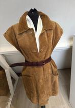Vintage suede gilet oversized, Kleding | Dames, Bodywarmers, Ophalen of Verzenden, Zo goed als nieuw, Maat 38/40 (M)
