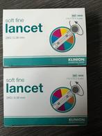 2 doosjes Klinion Soft Fine Lancetten (110 stuks), Diversen, Ophalen of Verzenden, Nieuw