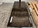 Showroomuitverkoop! Epoxy tafel - kokosnoot, Vijf personen of meer, Rechthoekig, Nieuw, 200 cm of meer