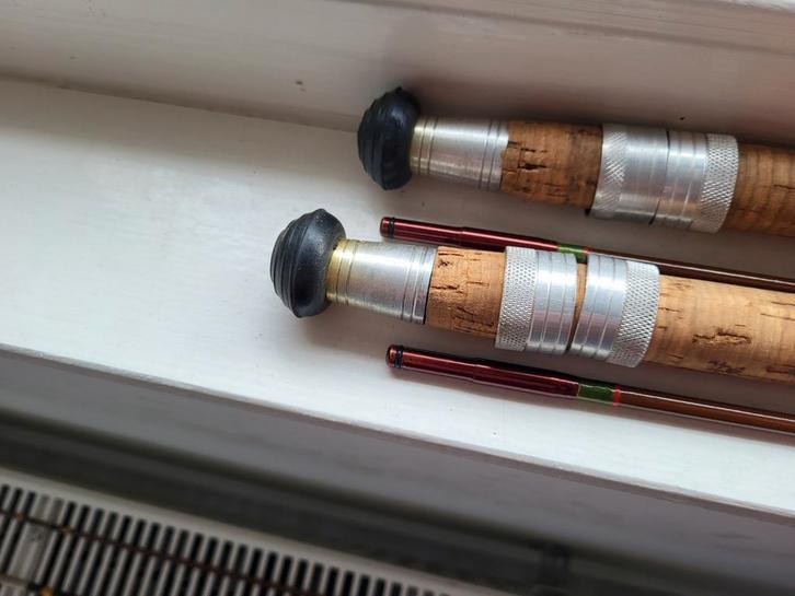 3 lichte 3 grams spinhengeltjes., Watersport en Boten, Hengelsport | Algemeen, Gebruikt, Ophalen of Verzenden