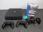 Nette complete PlayStation 4 Pro 1TB + Games + 2 Controllers, Gebruikt, Met 2 controllers, Ophalen of Verzenden, 1 TB