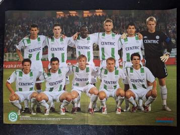 Poster FC Groningen (2006) met Luis Suarez  beschikbaar voor biedingen