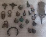 Antiek Afrikaanse amulet/ bellen /sieraden, Ophalen of Verzenden