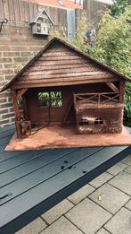 Kerststal, Ophalen, Gebruikt