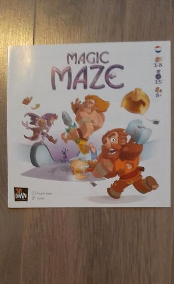 Bordspel magic maze met uitbreiding. beschikbaar voor biedingen