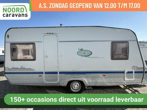 Tec TRAVELKING 460 TDF, FRANSBED, MOVER, VOORTENT, RONDZIT, Caravans en Kamperen, Caravans, Bedrijf, tot en met 4, 1000 - 1250 kg