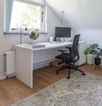 Like new office desk - white desk with storage, Huis en Inrichting, Bureaus, Ophalen, Zo goed als nieuw, Bureau