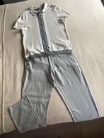 Mooie set als nieuw gebreide polo met linnen broek, Ophalen of Verzenden, Zo goed als nieuw, Maat 46/48 (XL) of groter