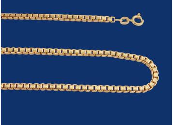 14k Gouden Ketting Venetiaanse Ketting Venetiaanschakel 60.5 beschikbaar voor biedingen