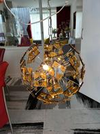 Unieke Design Hanglamp, Huis en Inrichting, Lampen | Hanglampen, Ophalen of Verzenden, Zo goed als nieuw, Glas, 50 tot 75 cm