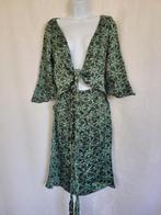 Mooie groene jurk 93% zijden mt 38 merk Schneider, Kleding | Dames, Maat 38/40 (M), ., Ophalen of Verzenden, Zo goed als nieuw