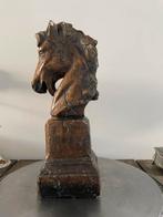Paardenbeeld op Sokkel - Toonder Den Haag - 45cm Hoogte, Antiek en Kunst, Ophalen