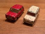 Austin seven & Morris Mini Traveler Vintage, Hobby en Vrije tijd, Modelauto's | 1:43, Ophalen of Verzenden, Gebruikt, Auto, Dinky Toys