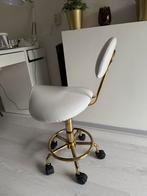 Pedicure/kapper stoel, Huis en Inrichting, 1 kruk, Ophalen, Zo goed als nieuw, 60 tot 90 cm