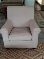 2 stuks fauteuil wit, Ophalen, 75 tot 100 cm, Zo goed als nieuw, 50 tot 75 cm