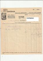 Meppel Piet Timmerman glas en verf factuur 1946, Verzamelen, Merken en Reclamevoorwerpen, Overige typen, Ophalen of Verzenden