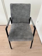 3x stoelen: grijs, cognac & donkergeel, Ophalen, Zo goed als nieuw, Grijs, Drie