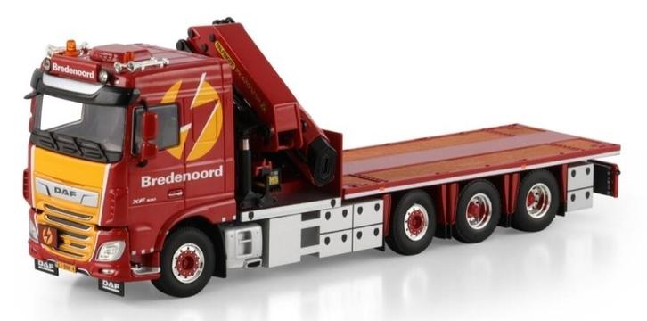 WSI DAF XF SPACE CAB + PALFINGER PK 65002 - BREDENOORD, Hobby en Vrije tijd, Modelauto's | 1:50, Nieuw, Bus of Vrachtwagen, Wsi