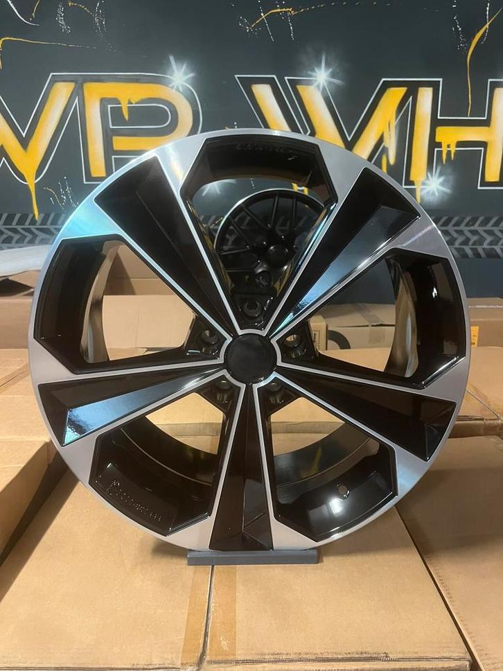5x112 19inch Sportvelgen! Past op  Q3 Q5 Q7 A3 A4 A5 VW 7 8, Auto-onderdelen, Banden en Velgen, Velg(en), Zomerbanden, 19 inch