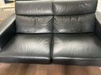 Leren bank met verstelbare hoofdsteunen, Ophalen, Gebruikt, 150 tot 200 cm, Tweepersoons